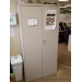 Global Beige 72" 2 Door Metal Storage Cabinet, Locking